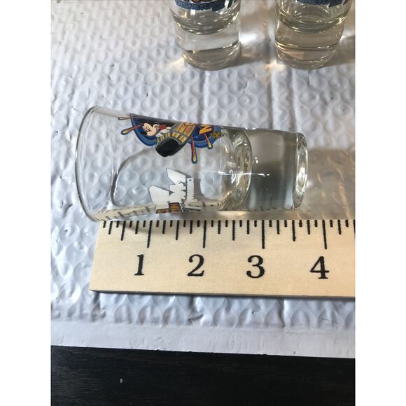Disney Space Mountain Shot Glass set of 4 - Picture 6 of 7